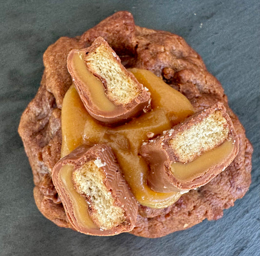 Cookie Twix et caramel beurre salé