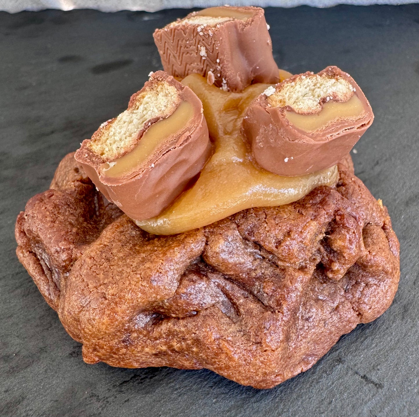 Cookie Twix et caramel beurre salé
